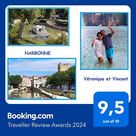 Appartement Avec Balcon, Bord Du Canal, Wifi. Narbonne Dış mekan fotoğraf
