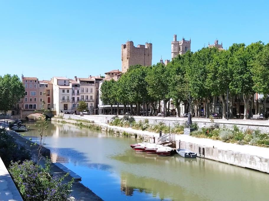 Appartement Avec Balcon, Bord Du Canal, Wifi. Narbonne Dış mekan fotoğraf